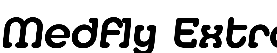 Medfly Extrabold Font Download Free
